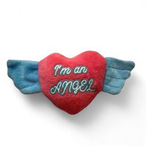 I'm an Angel Heart Dog Toy with Squeaker Plush Valentine's Puppy Toy New